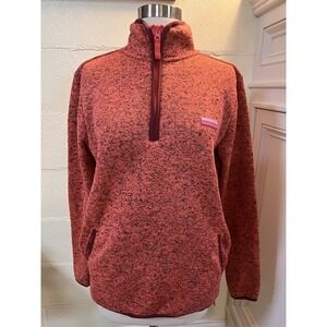 Simple Southern‎ Knit Pull Scarlet Zip Pullover Women's Medium